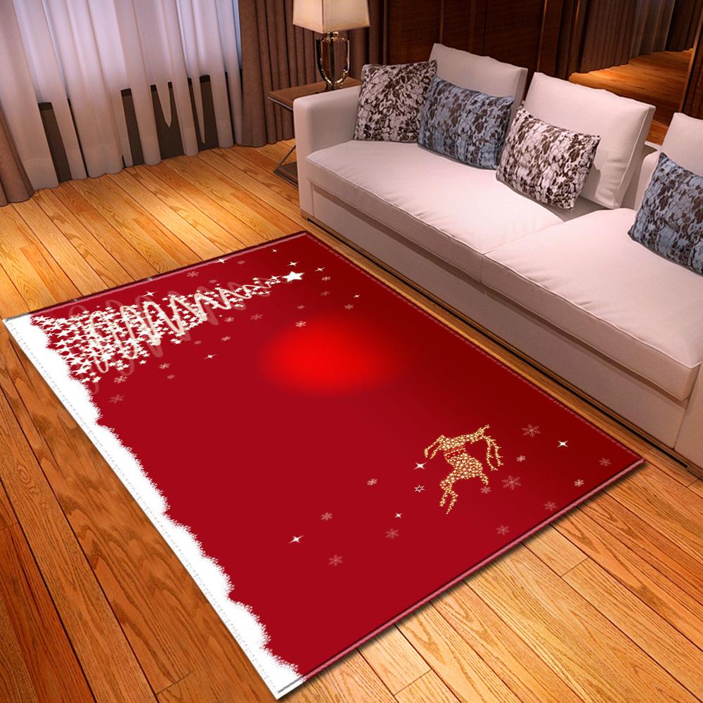 Christmas Living Room Floor Mat Bedroom Dining Room Carpet Carpet Doormat