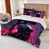 2/3pcs Dark Anime Girl Print Duvet Cover Set Duvet Cover and Pillowcases Included - Perfect for Bedroom Bedding 1 Duvet Cover