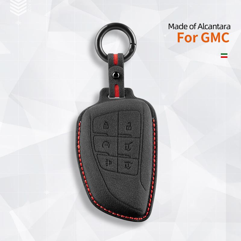 Interior Mouldings 6 Button Car Key Case Cover Shell For Chevrolet Tahoe Suburban GMC Yukon Buick ENVISION S Plus Avenir 2020 20