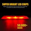 Third Brake 3rd Cargo Light Lamp for Ford Transit HD 350 2015- IP67 Red Lens