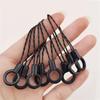Black Circle Lanyard Lariat Cords Phone Charms Cellphone Strap Mobile Phone Lanyard  Phone Case