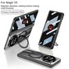 All-inclusive Hinge Metal Magnetic Swivel Stand Holder Glass Protector Phone Case for Honor Magic V 5 V5 Camera Protect Cover