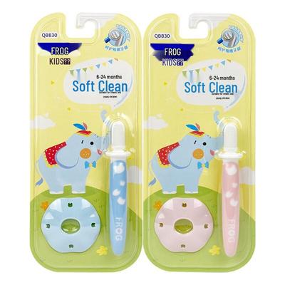 Frog 830 Baby Silicone Teether & Toothbrush Set