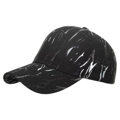 WHITE FANG Lightning CA653 Cap, Pattern, Hat, Sports, Running, Outdoor, Men, Women, (Black)