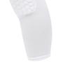 2PCS Knee Brace Unisex Lengthened Honeycomb Anti Collision Compression Knee Sleeve for Basketball White L  For