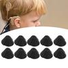 10pcs Hearing Amplifier Ear Plugs Flexible Horn Shaped Silicone Hearing Amplifier Eartip