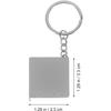1M Tape Measure Keychain, Mini Steel Tape Professional TapeRetractable Tape Measure Keychain Portable Keyring Pull Ruler Measuring Tape Measure