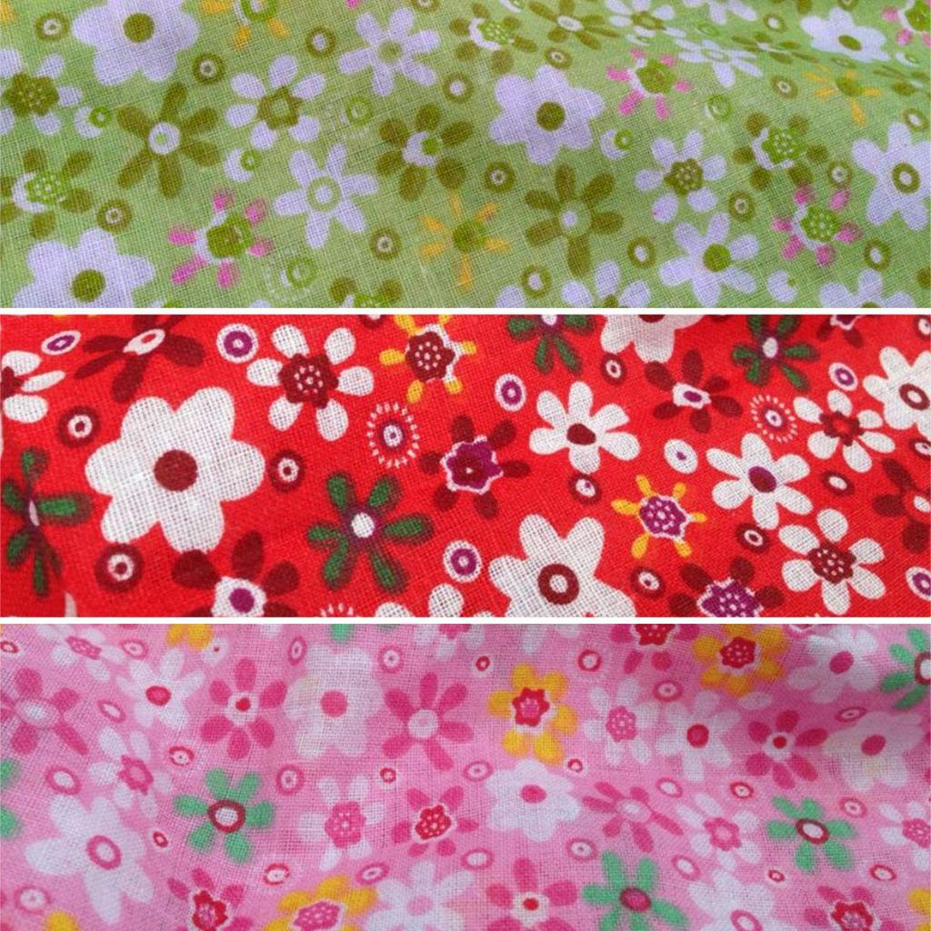 X iikuru Cut Kvetinový Štýlový Japonská Látka Y425 [50cm 50cm] Látka, Potlač, Látka, Odrezky, Kvety, Remeslá, Patchwork, Súprava, Ručne vyrobené,