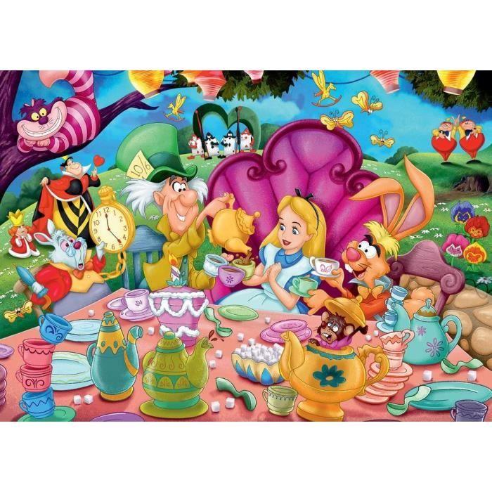 Puzzle Disney Alice au pays des merveilles 1000 pièces Ravensburger