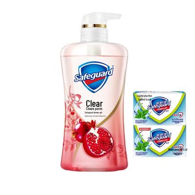 Safeguard Revitalizing Red Pomegranate Scent Shower Gel
