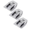 3pcs Zipper Feet Multifunctional Invisible Hemming Sewing Accessories for Household Old Sewing Machine Parts Replacing