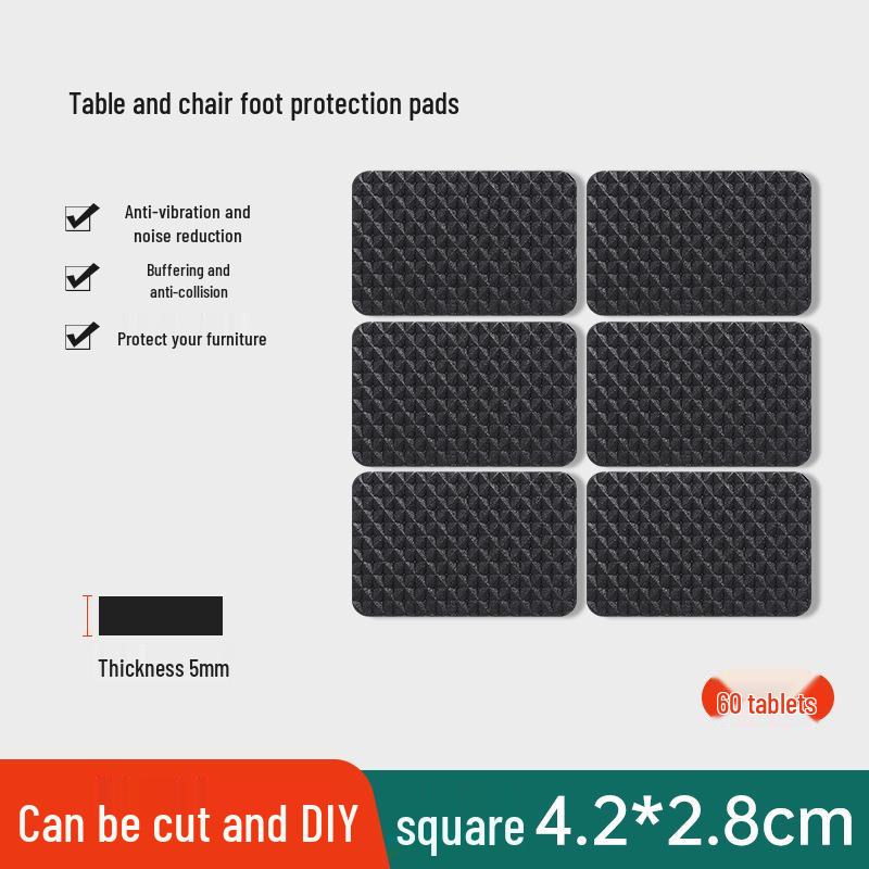 Anti-Slip Silent Wear-Resistant Table Leg Pads