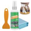 Adhesive Removal Spray 100ml Car Sticker Cleaning Agent With Scraper Label Glue Cleaner Spray For Wood Ceramic Vehicle Home