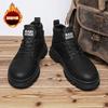 Herbst Retro Martin Stiefel Herrenschuhe Winter neue britische High-Top schnürfrei lässig Retro Werkzeugleder Schuhe