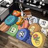 1pc Anime Cartoon Design Chair Mat - Panda Themed Office Rug for Desk, Anti-Slip Carpet Suitable for Home Decor, Living Room, Bedroom, Game Room, Birt