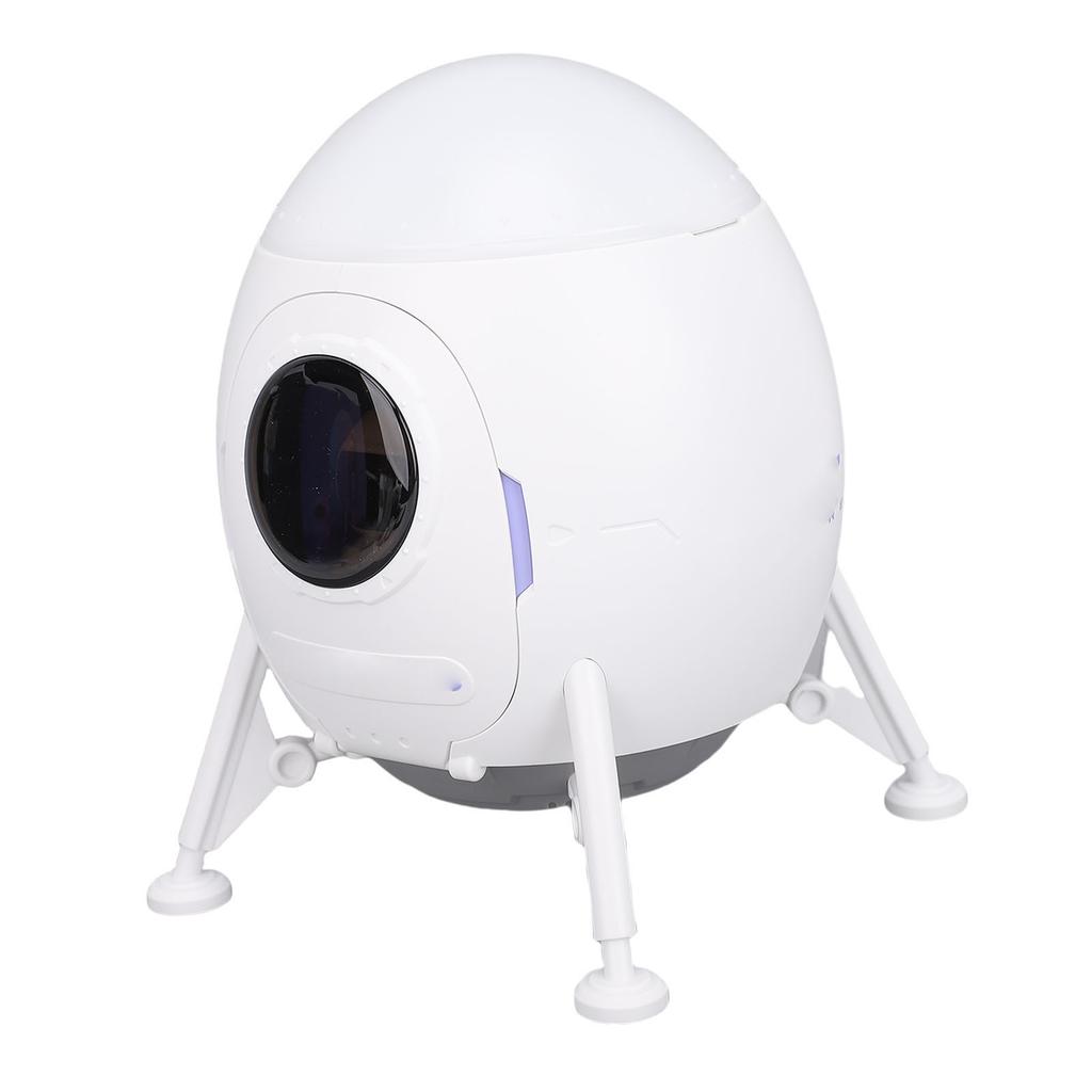 Projection Lamp Bluetooth Speaker White Noise Moon Lander Spaceman Ambiance Night Light for Indoor