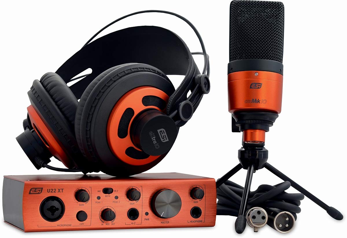 

ESI U22XT cosMik Set Recording and Distribution Set XT Audio 10 Condenser 10 Monitoring U22XTCOSMIKSET (U22 Interface/cosMik Microphone/eXtra