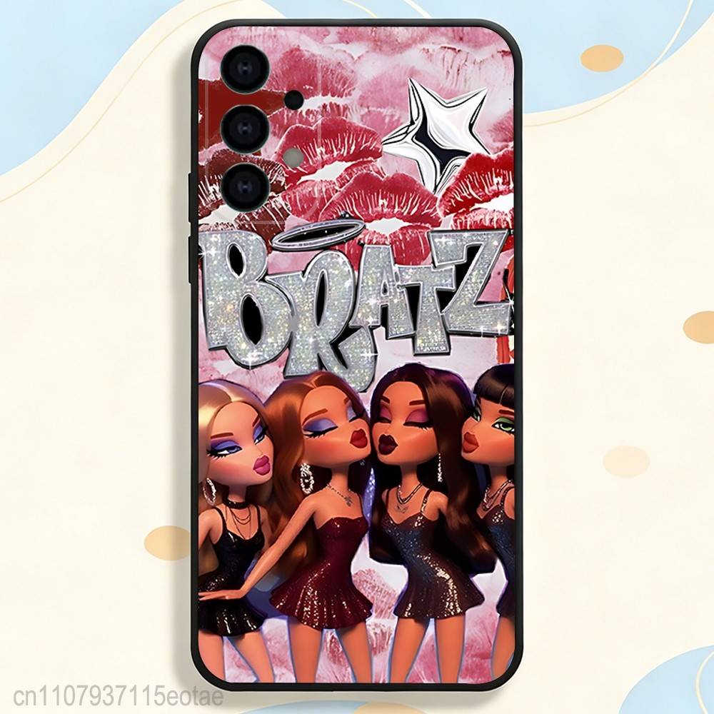 Fashion B-Bratz DollS Case for Samsung Galaxy S26 S21 S25 FE S24 S23 Ultra S20 S9 S22 Plus S10 TPU Cover