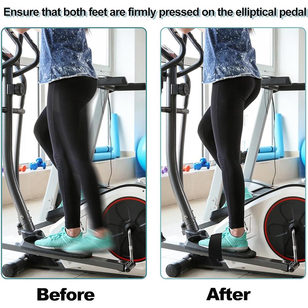 6pcs Adjustable Pedal Straps for Leg Training Exerciser Fitness Strap