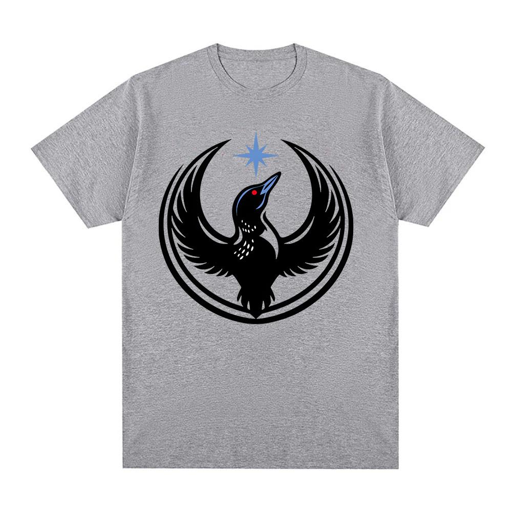 The Loon Platoon Defend The North Minnesota Rebel Alliance 2026 Tee Fashion Graphic Printing 100% Cotton Casual Tees