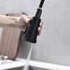 Tuqiu Pull Out Kitchen Faucets Black Single Handle  Kitchen Mixer Single Hole Rotating Water Mixer Tap Mixer Tap Kitchen Tap