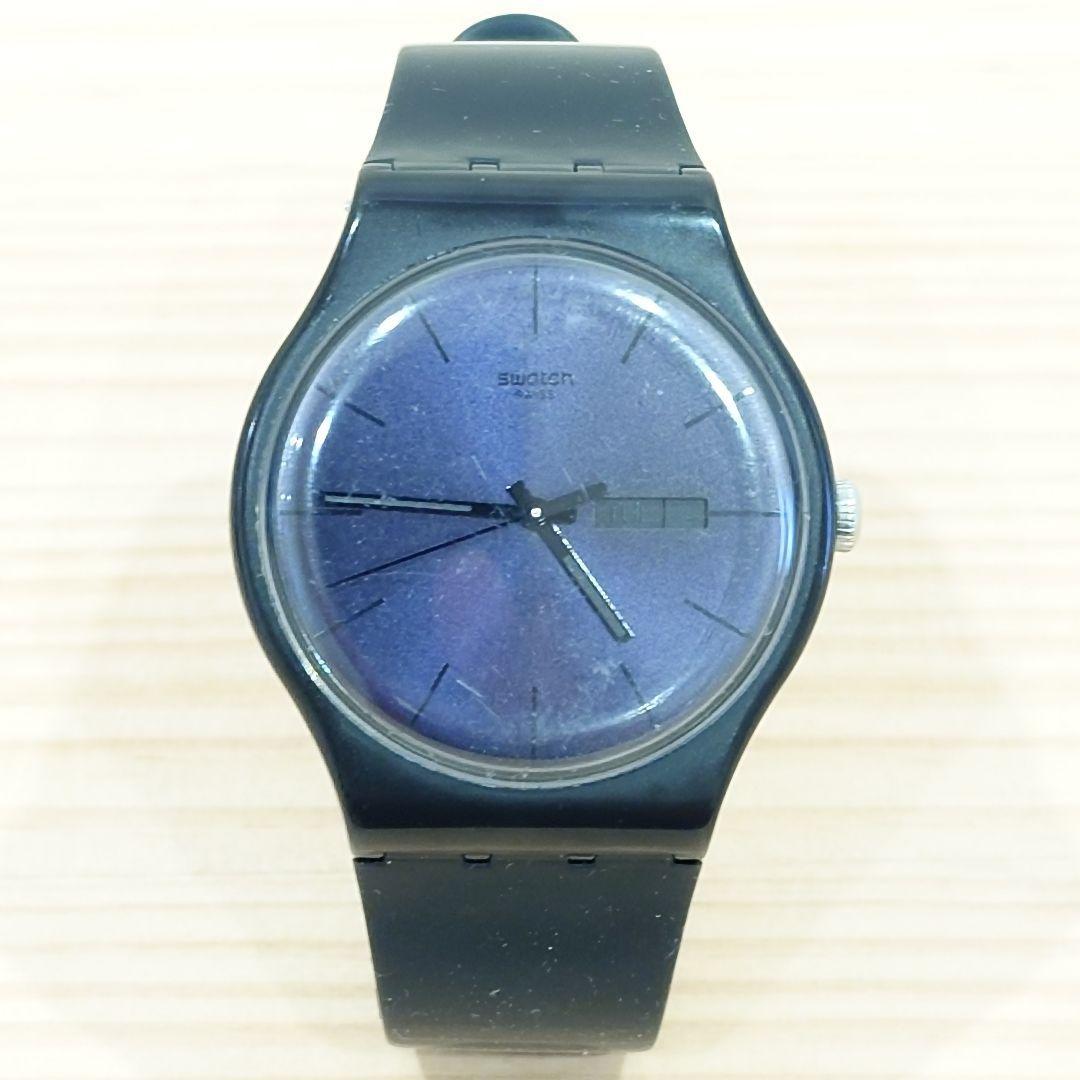 Used Swatch BLACK REBELSUOB70NewGentCase available