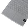 Excellent GUCCI Stall GG pattern with fringe gray wool Women Used