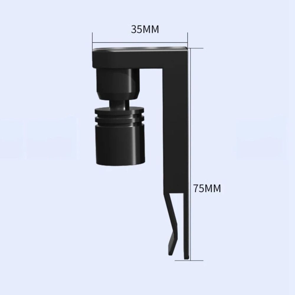 Black Aquarium Lighting Lamp Clamp Waterproof Fish Tank Light Aquarium Mini Light  Goldfish