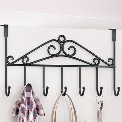 Wall Mounted Coat Rack with Hooks Durable Construction Strong Load-bearing Easy To Install Hat Towels Clothes Hanger Hooks