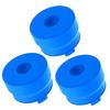 3-Piece Silicone Water Jug Lid, Reusable Water Jug Cap, Sealing Cover for Water Bucket, Silicone Cover for Water Bottle, Leak-Proof