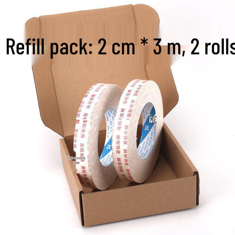 High Viscosity Thick Foam Double-Sided Tape - Strong Adhesive Stickers, 3M Length
