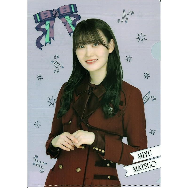 

Nogizaka46 A4 прозрачный файл/12th GEAR BIRTHDAY LIVE Мию Мацуо