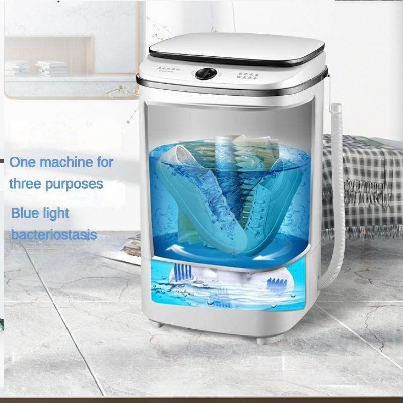 Household Large Capacity Semi Automatic Small Shoe Washing Machine Baby Clothes Washing Device Electric Washer