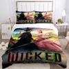 Fantasy Adventure Print 3Pcs Bedding Setduvet Cover With 2 Bedropillowcase Home Birthday Gift