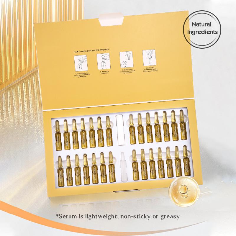 Vitamin C Ampoule Serum Set: Moisturizing & Brightening