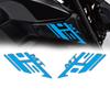 Air Intake Side Cover Sticker Set Fairing Decal Hollow Out