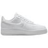 New Nike Air Force 1 Low '07 Next Nature Triple White Bulbous Swoosh Women's HF2014-100