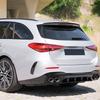 Rear Roof Trunk Spoiler Rear Wing Lip Trim Styling BodyKit For Mercedes-Benz C-Class Travel Version Estate S206 AMG 2022-2025