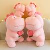 Adorable Plush Dinosaur Pillow Cute Snack Dinosaur Stuffed Toy Perfect Birthday Gift For Girls