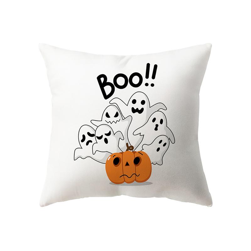 Pumpkin Collection Halloween Theme Pillow Cover Sofa Cushion Cover Holiday Gift Party Decoration Home Decor