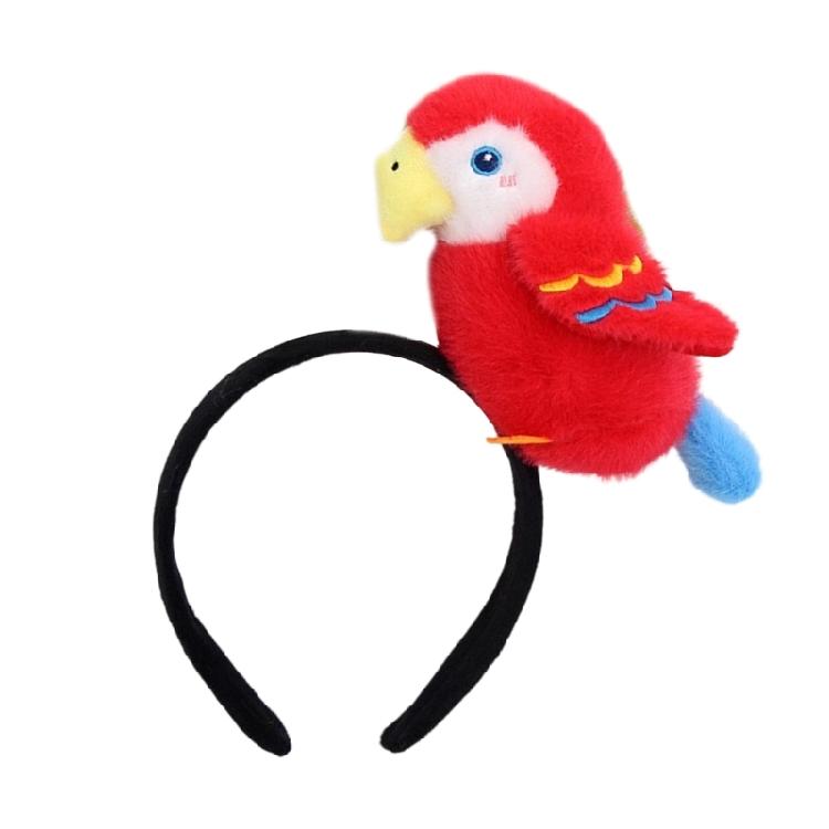 Cartoon Bird Anime Headpiece for Party Birthday Face Wash Bird Hairbands Stage Headwear Photo Props