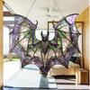 Halloween Decoration 2D Acrylic Bat Suncatcher - Home Wall Art, Housewarming Gift - Home Hanging Decoration Ornaments Waterproof