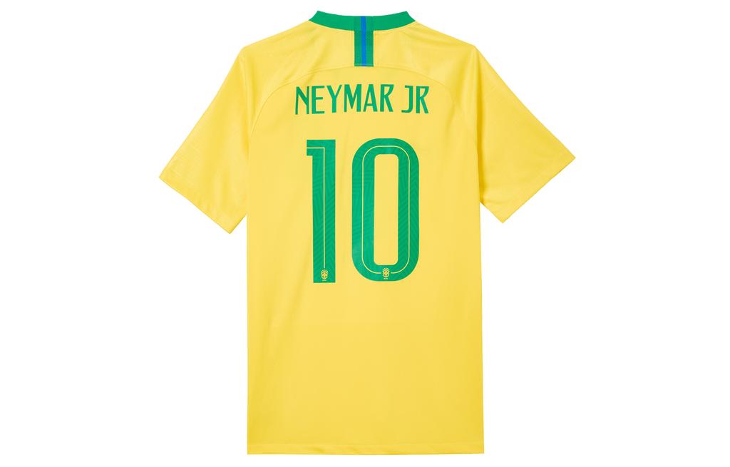 Nike Maglia da Calcio Edizione da Tifoso, Brasile, Neymar Taglia 10 Uomo Gialla BV3244-749