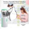 Medical Silent Mesh Nebulizer Adult Kids Handheld Asthma Inhaler Atomizer Health Care Mini Portable Nebulizer Humidifier