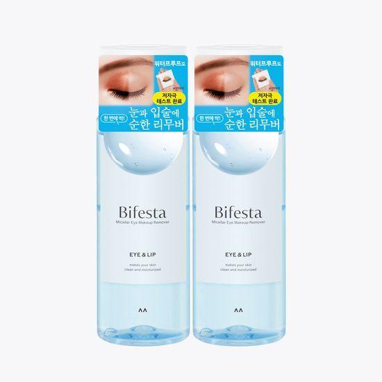 Bifesta Lip & Eye Remover Double Plan (145ml+145ml)