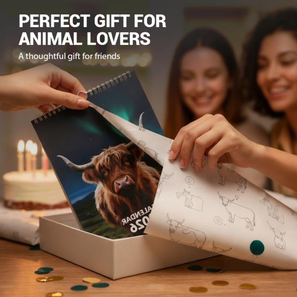 2026 Wall Calendar, Fun Themed Calendar, Fun Chat Gift, Perfect Choice For Home Use.