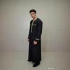 Middle Eastern Polyester Long Robe For Costume And Cultural Events