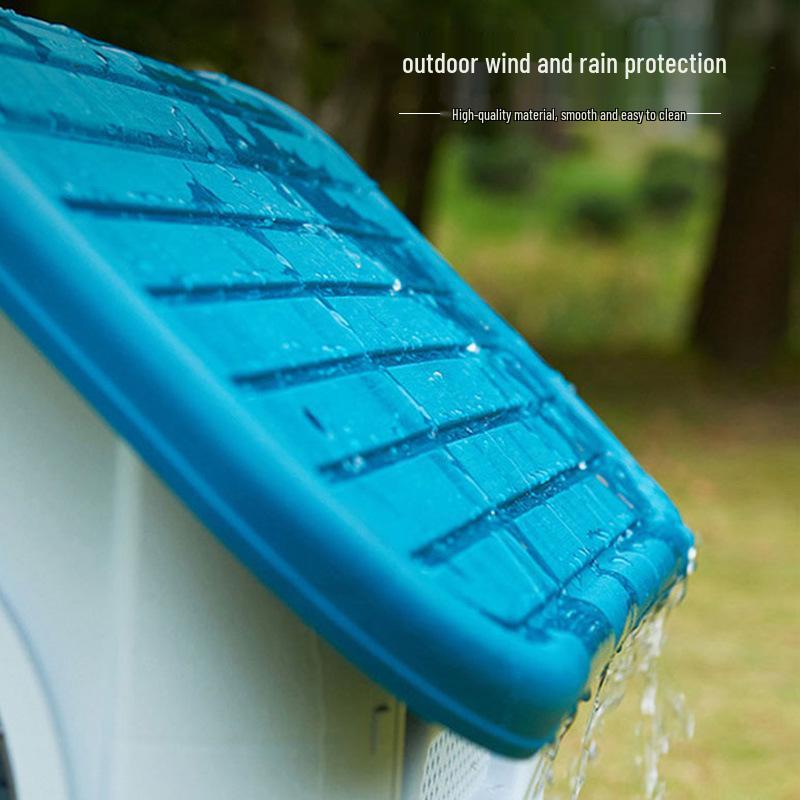 Four Seasons Universal Outdoor Dog House: Breathable, Rainproof Pet Nest for Medium & Large Dogs