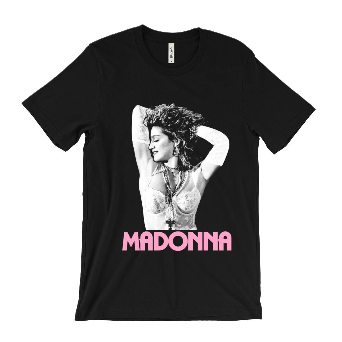 Madonna T-shirt - NYC downtown 80s Holiday - Like a Prayer - Material Girl S