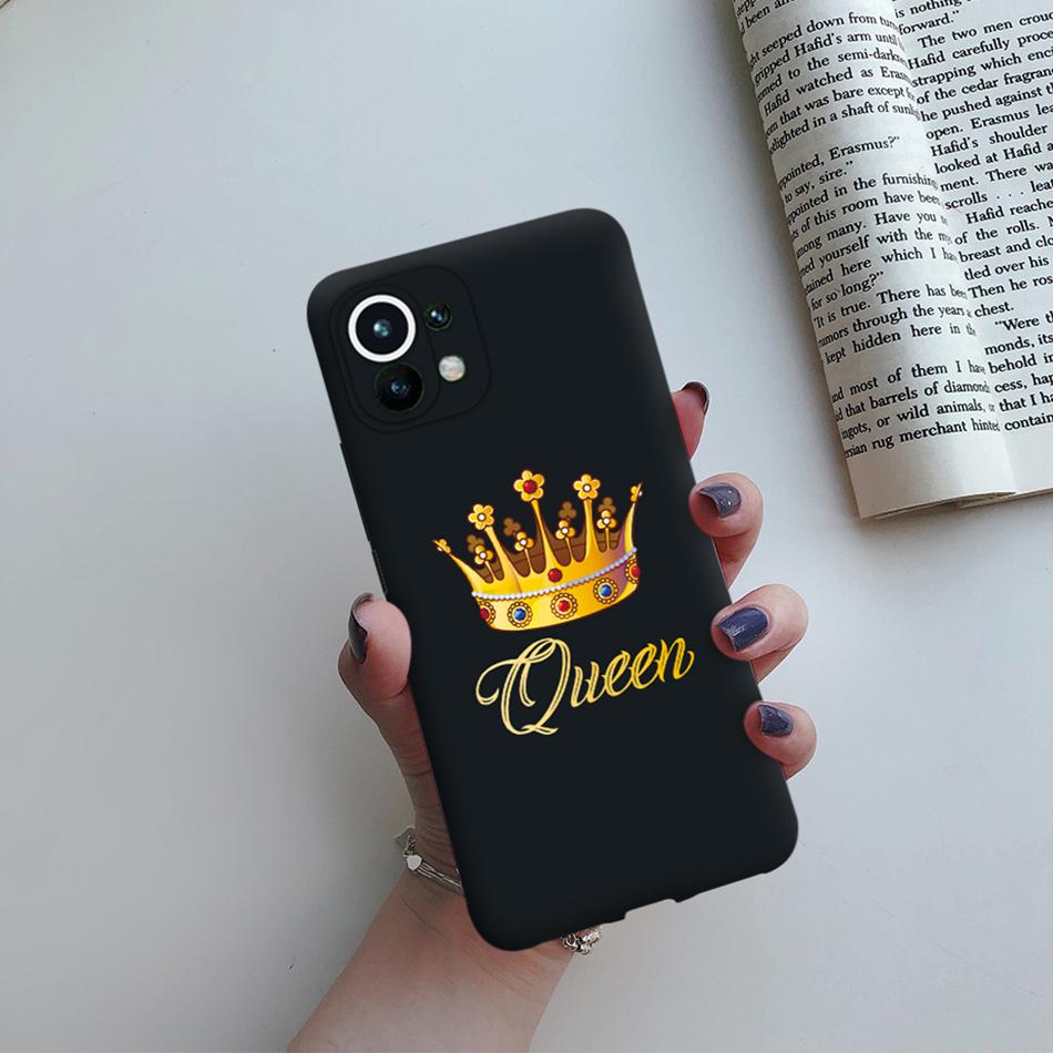 For Xiaomi Mi 11 Lite 5G NE 11i 11T Pro Case Cute Cat Love Heart Bumper Cover For Xiaomi Mi 11 11i Mi11 Lite 11t Pro 5G NE Case
